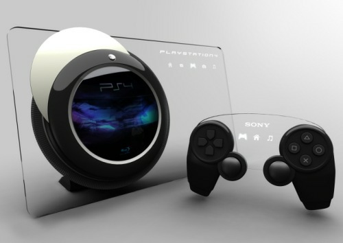 PS4 Game Console Design