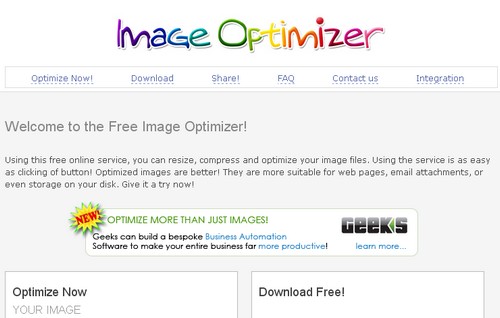Free Image Optimizer