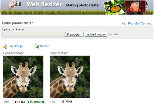 web resizer