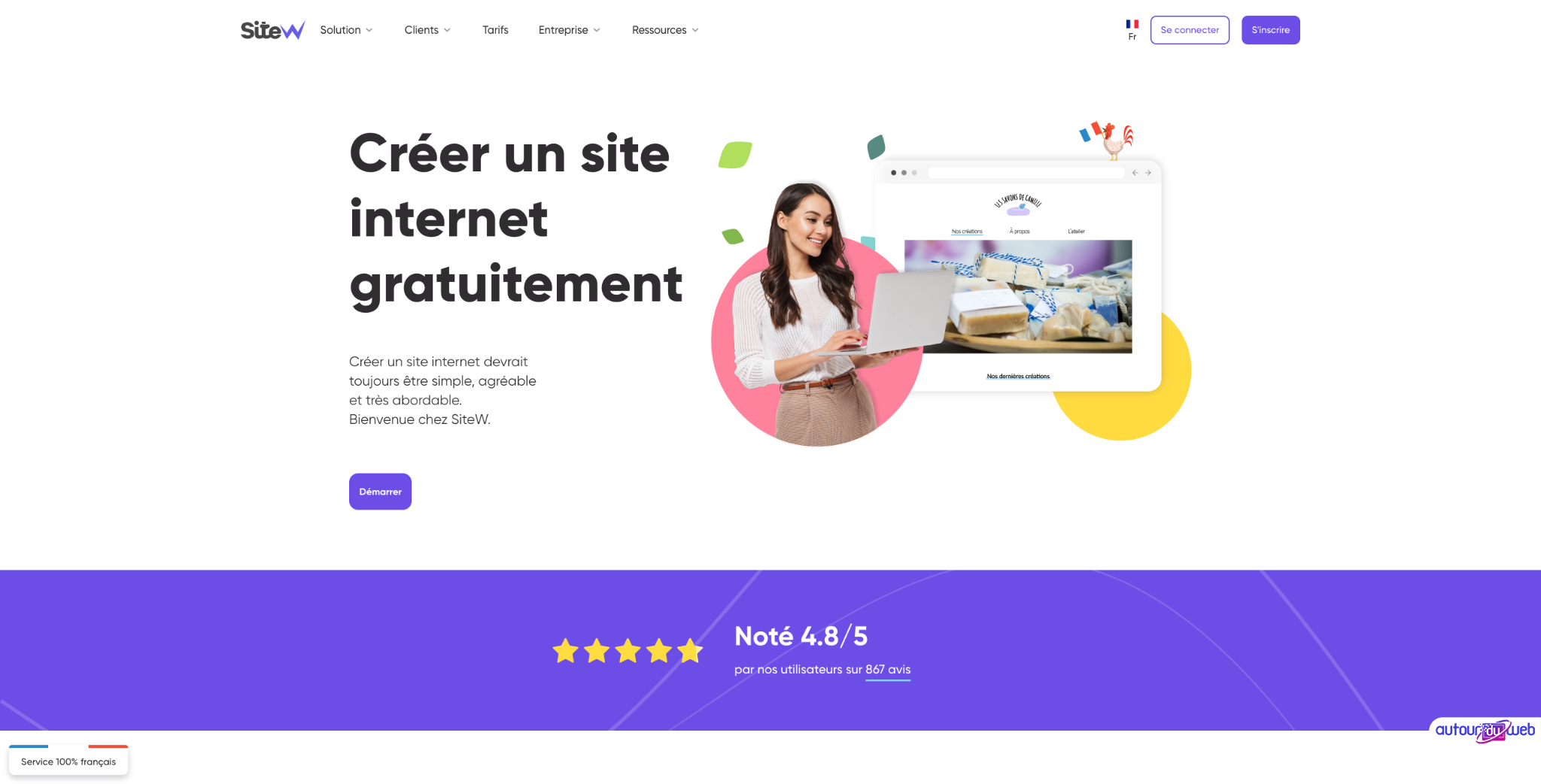 Comment créer un site internet sans coder ?  Autour du Web